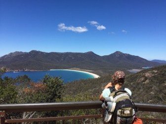 Esther Wine Glass Bay lookout